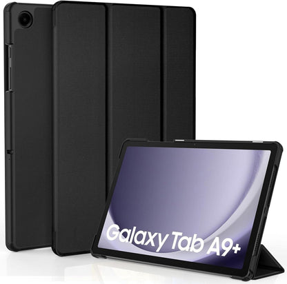 EasyAcc Samsung Galaxy Tab A9+ 11 Zoll 2023 Schutzhülle Schwarz PU