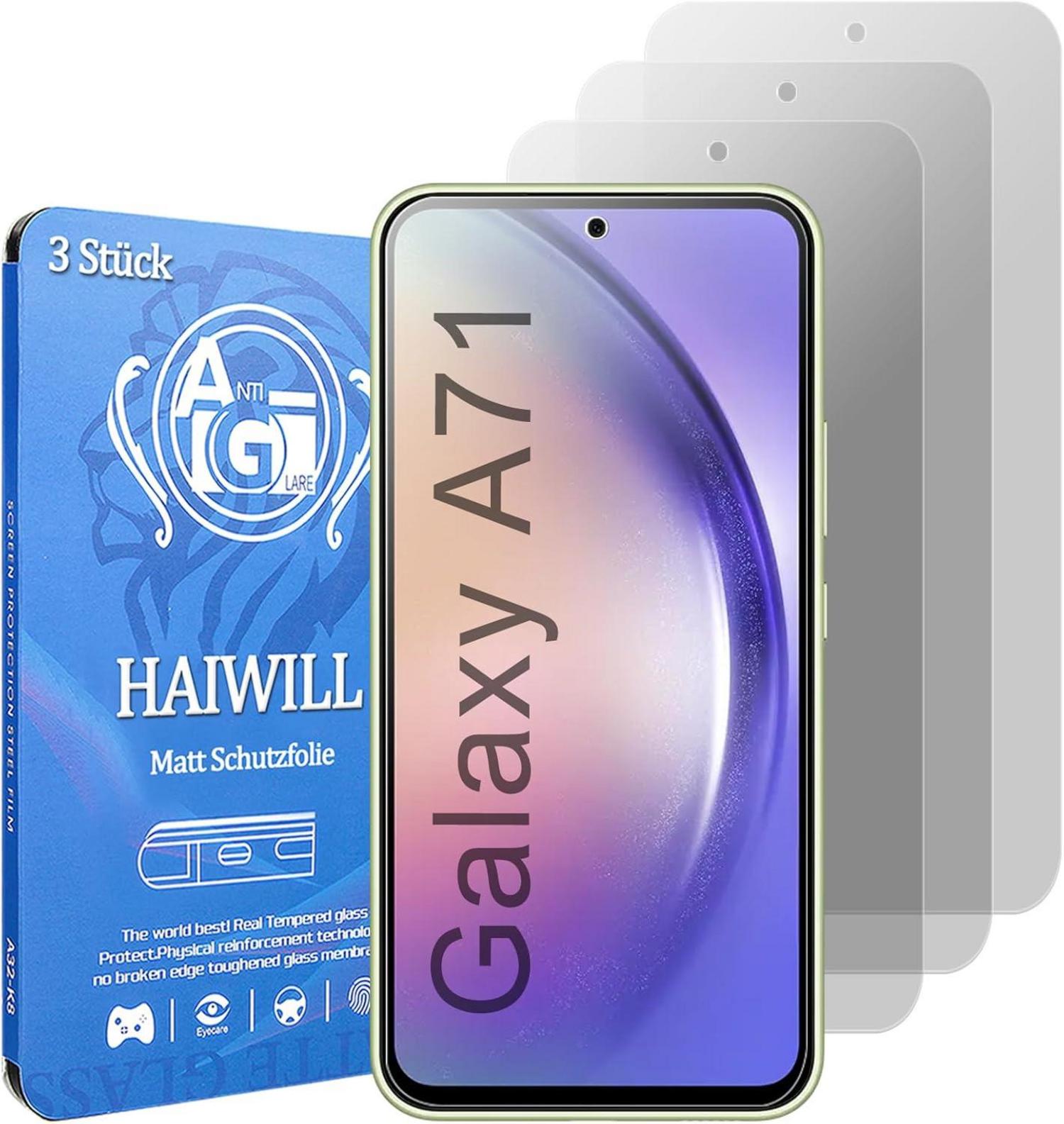 Schutzfolie Samsung Galaxy A71 4G/5G Matt Anti-Reflex 9H