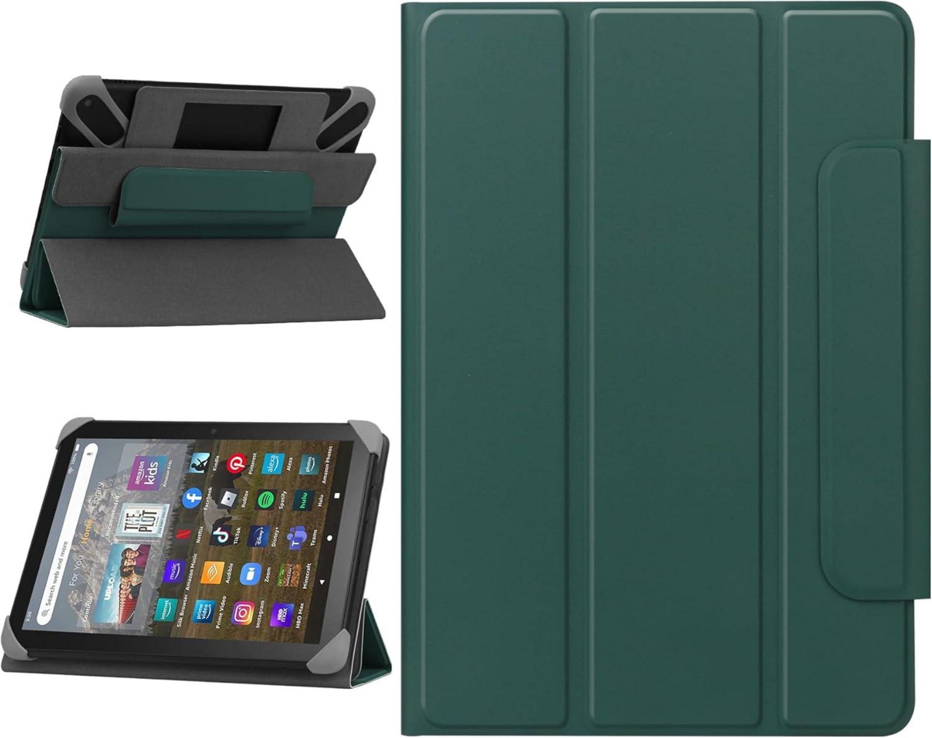 Universal Tablet Hülle 7-8 Zoll Schutzhülle mit Ständer - Grün