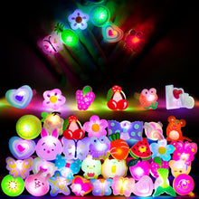 LED Blinkende Ringe für Kinder 25 Stücke Partyzubehör