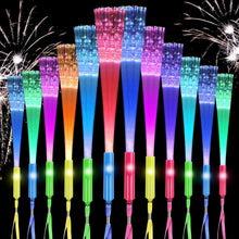 Leuchtstab Glasfaser LED Leuchtstäbe Partyzubehör Glow in The Darkness