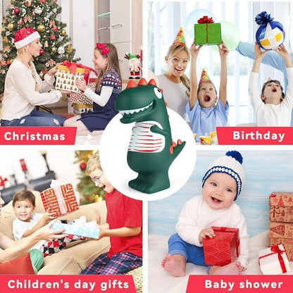 T-Rex Dinosaurier Sparschwein Grün Kinder ab 3 Jahre