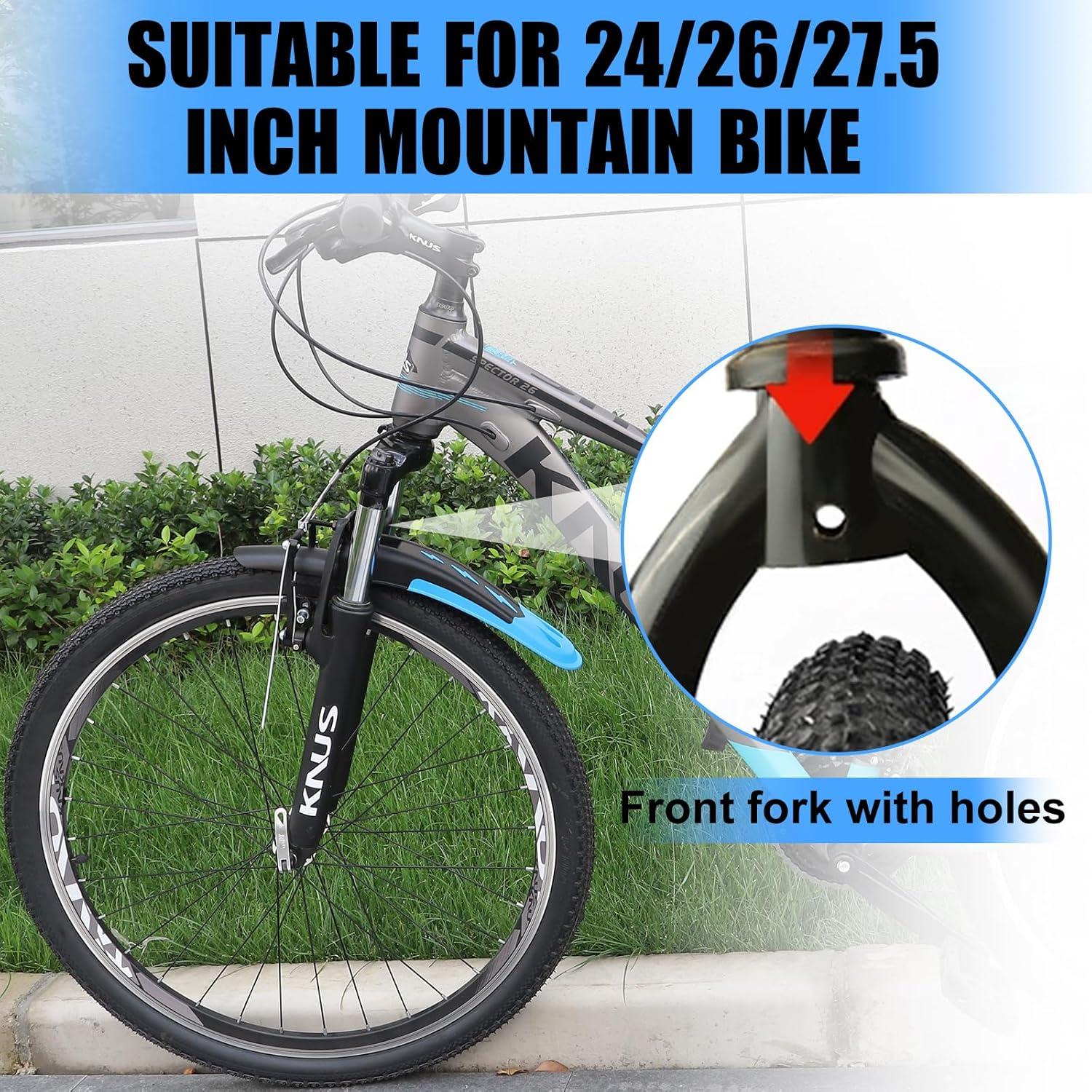 Fahrrad Schutzblech Set Universal Bike Fender 24-29 Zoll MTB Road