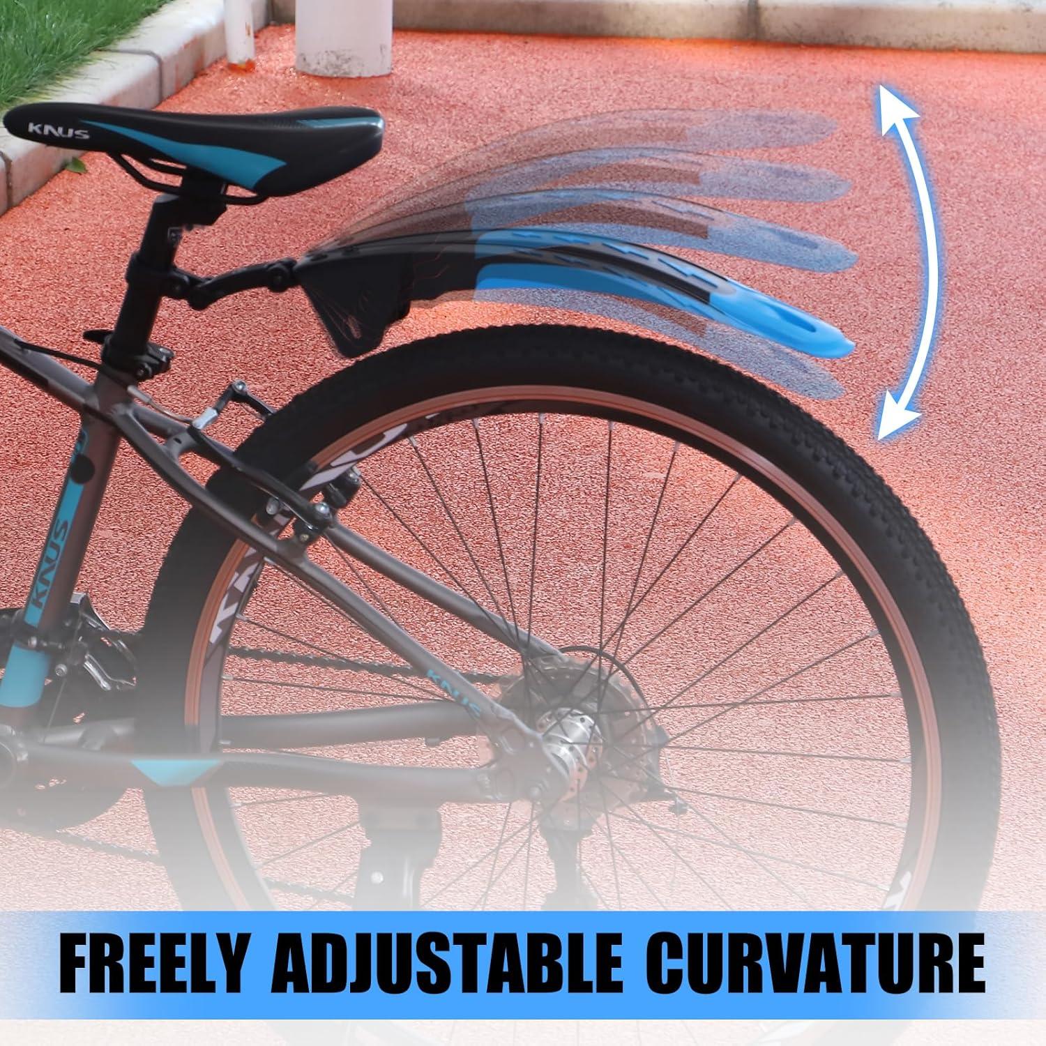 Universal Fahrrad Schutzblech Set 24-29 Zoll MTB Road Bike Schwarz Blau