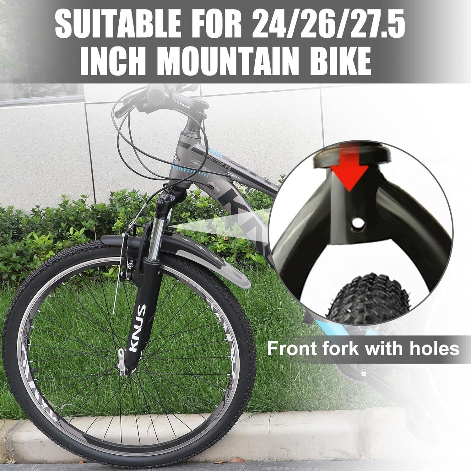 Fahrrad Schutzblech Set Universal Bike Fender 24-29 Zoll MTB Road