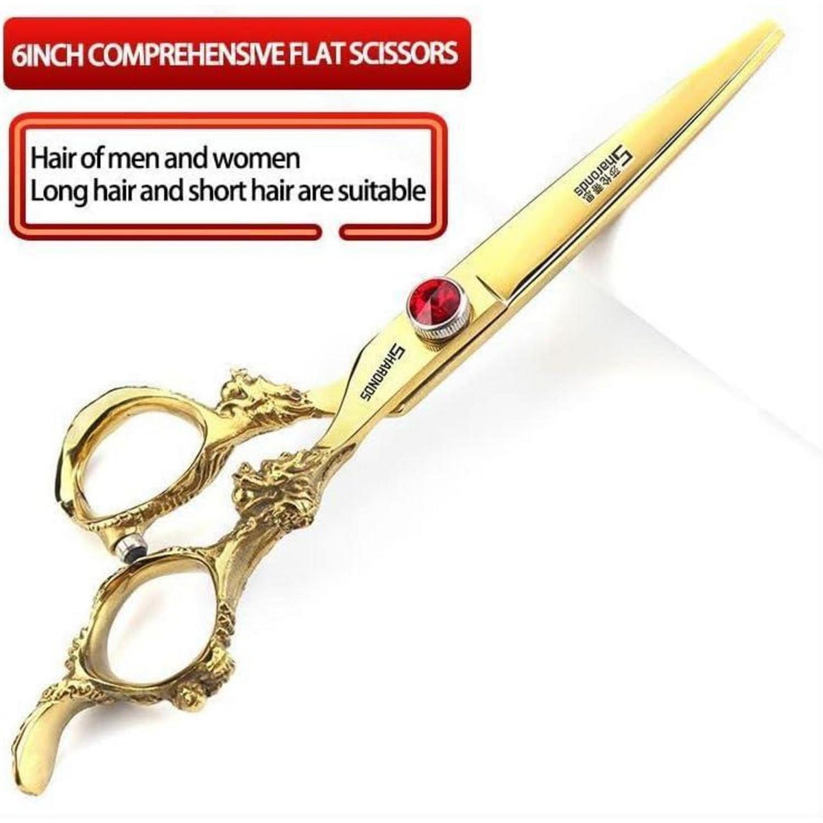 Professionelle Friseurschere 6 Zoll – Japanischer 440C Stahl