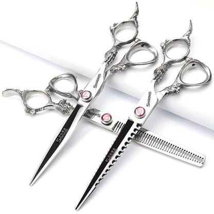 Personalisierte Friseurschere Edelstahl 6/7/7.5/8/9 Zoll