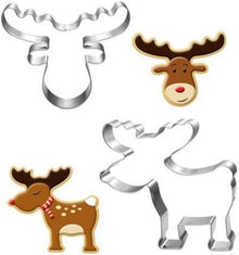 Weihnachten Rentier Ausstechformen Set für Kinder