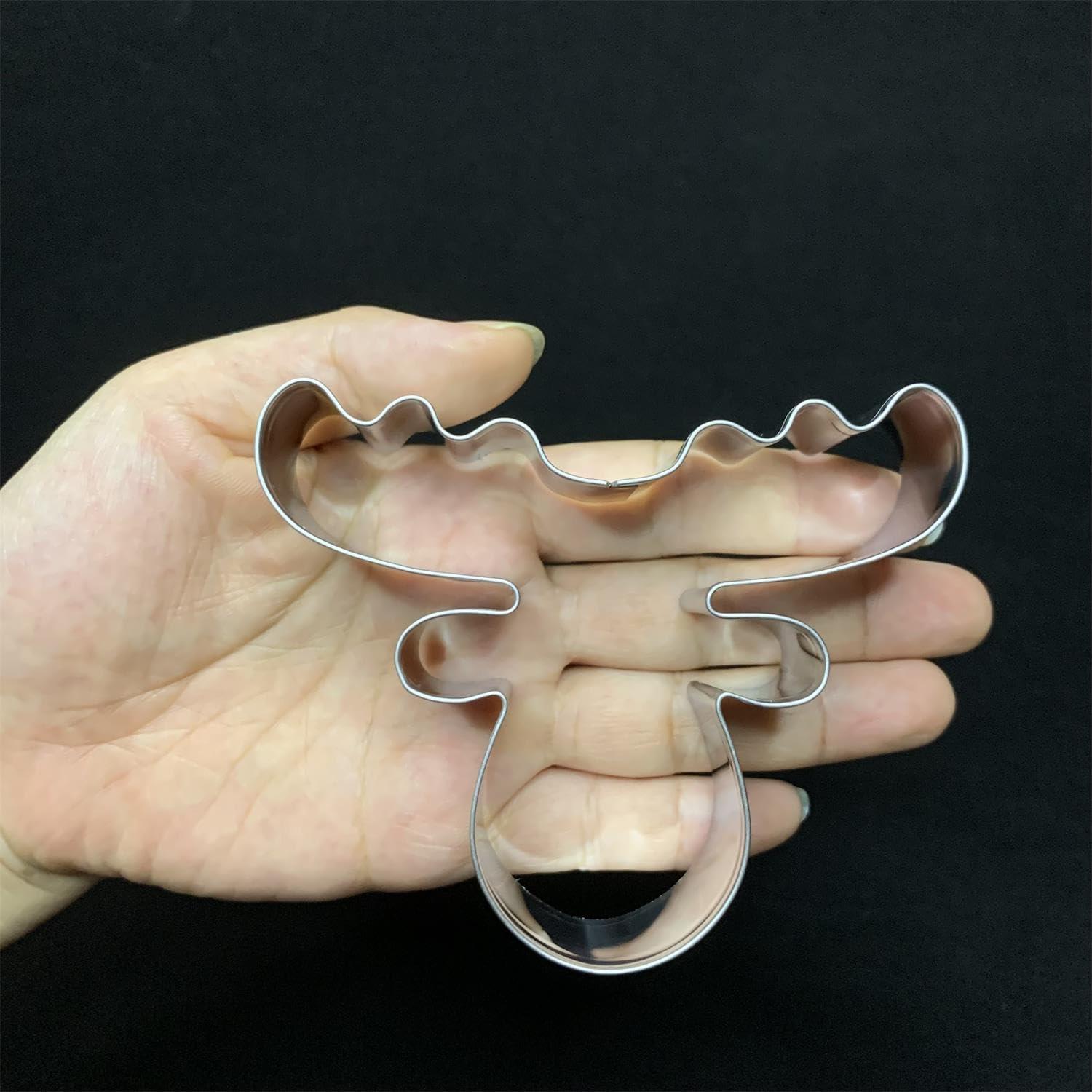 Rentier Ausstecher Set Weihnachten 9cm Plätzchen Backform Kinder