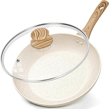 Antihaft-Pfanne mit Deckel 30cm aus Steinpfannen & Induktion
