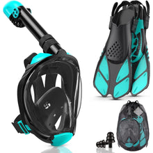 Lealinga Tauchmaske mit Flossen für