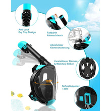 Lealinga Tauchmaske mit Flossen für