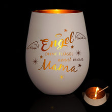 Windlicht mit Gravur für Mama - Weihnachtsgeschenk, Teelichthalter