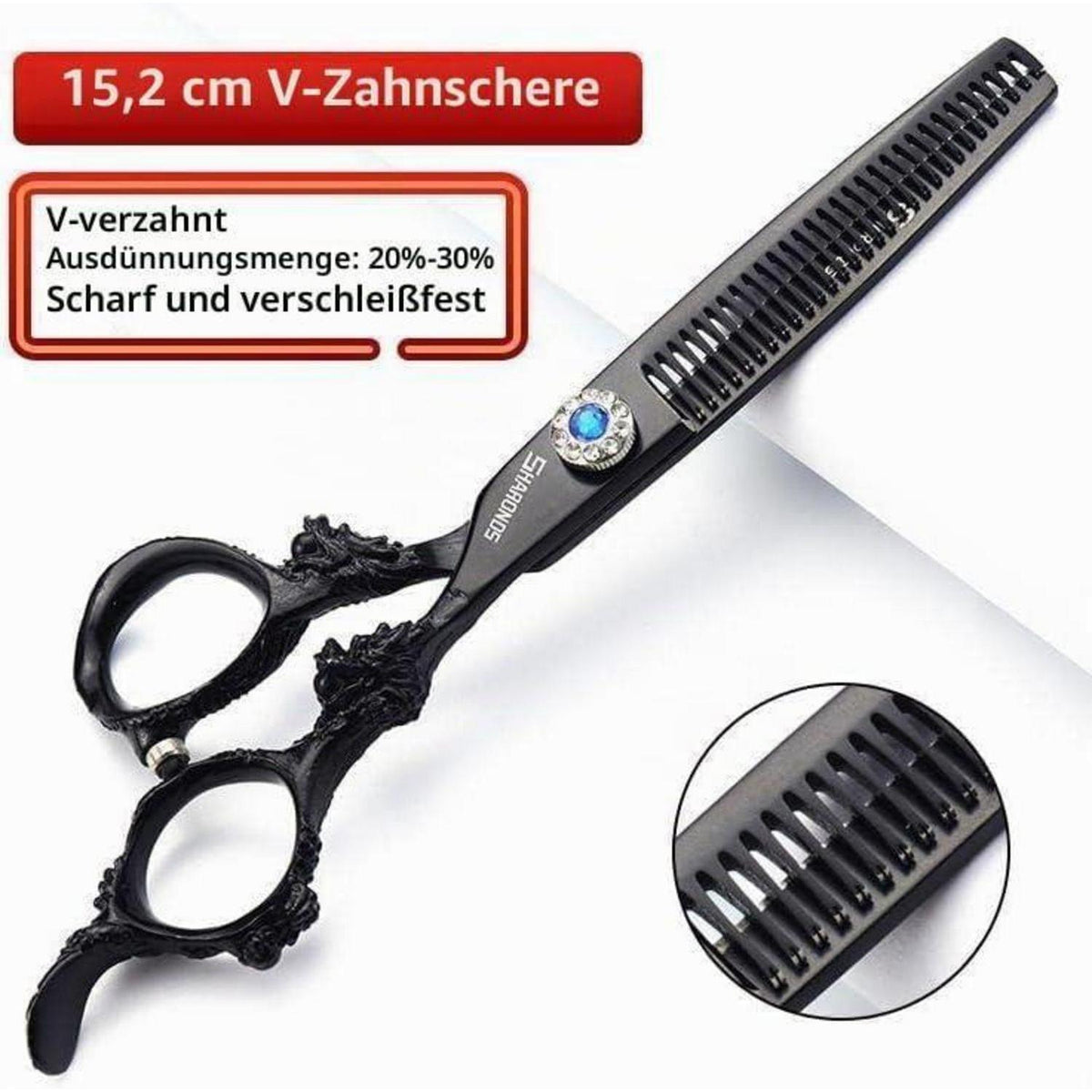 Professionelle Haarschneider Schere 6 Zoll – Präzises Haareschneiden