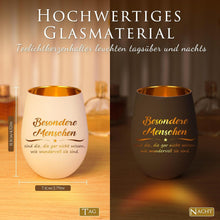 Windlicht mit Gravur Teelichthalter für Frauen Weihnachten