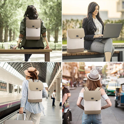 Schulrucksack Mädchen Teenager 17 Zoll USB Laptopfach Anti-Diebstahl