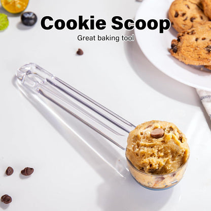 Eisportionierer Acryl 35mm 3er Set Transparent Eislöffel Portionslöffel