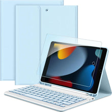 Bluetooth Tastatur Hülle für iPad 10.2 Zoll 7./8./9. Generation