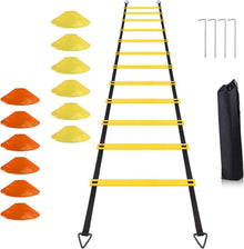 Agility Ladder Fußball-Trainingsgeräte für Kinder mit Heringen