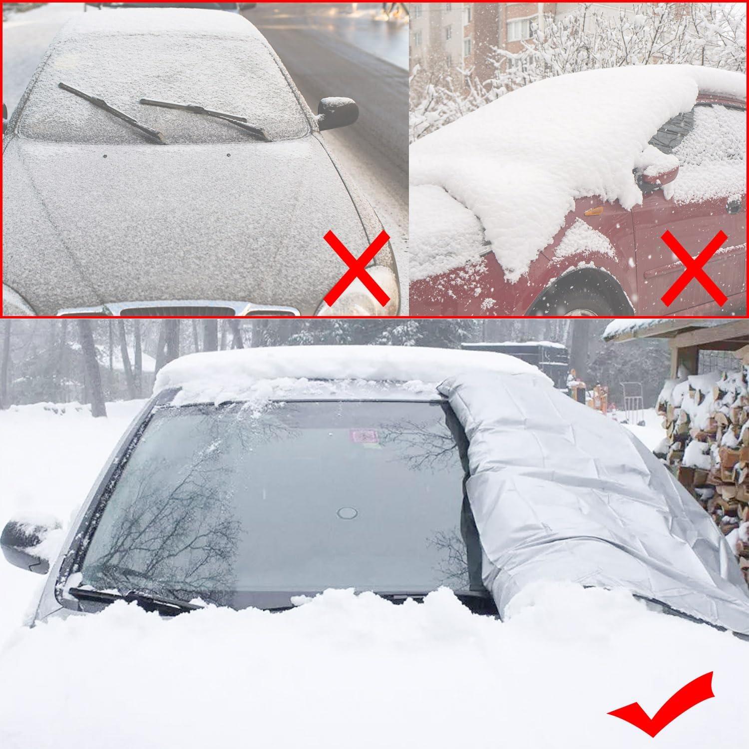 Auto Frontscheibenabdeckung Frostabdeckung Sonnenschutz 150x100cm