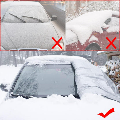 Auto Frontscheibenabdeckung Frostabdeckung Sonnenschutz 150x100cm
