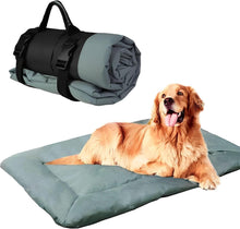 Hundedecke für Unterwegs Faltbar Wasserdicht orthopädisches Hundebett
