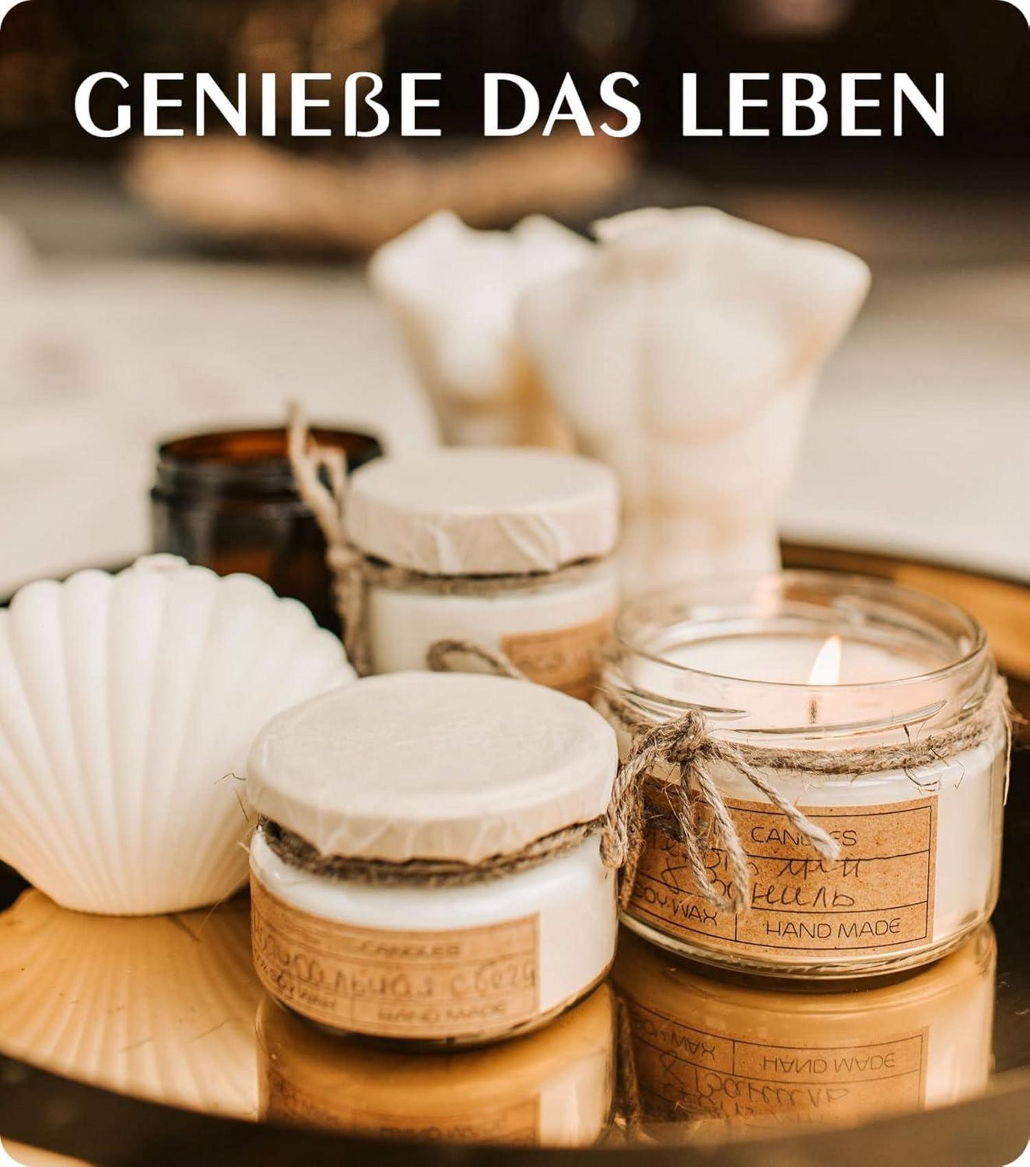 Natürliches Sojawachs für Kerzenherstellung, 1.8kg, Premiumqualität