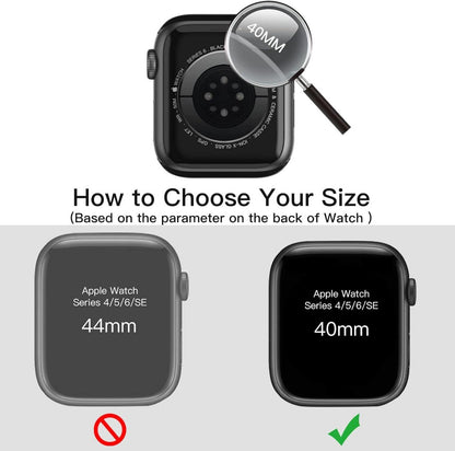 Displayschutz Hülle Apple Watch SE Series 6 5 4 40mm Schutzhülle
