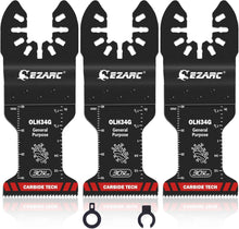 Hartmetall Multitool Sägeblätter 3tlg Carbide Allzweck_META
