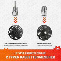 Fahrrad Kassette Werkzeug Set Kettenpeitsche