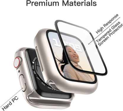JETech Apple Watch Series 9 8 7 41mm Hülle Displayschutz 2