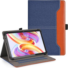 Universal Tablet Hülle für 10-11 Zoll Tablet Blau PU Leder