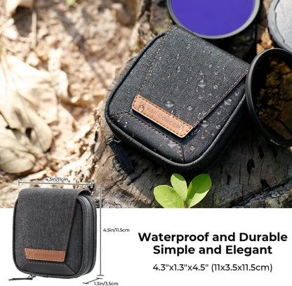 K&F Concept 4-in-1 Filter-Tasche für Kamera Filter bis 95 mm