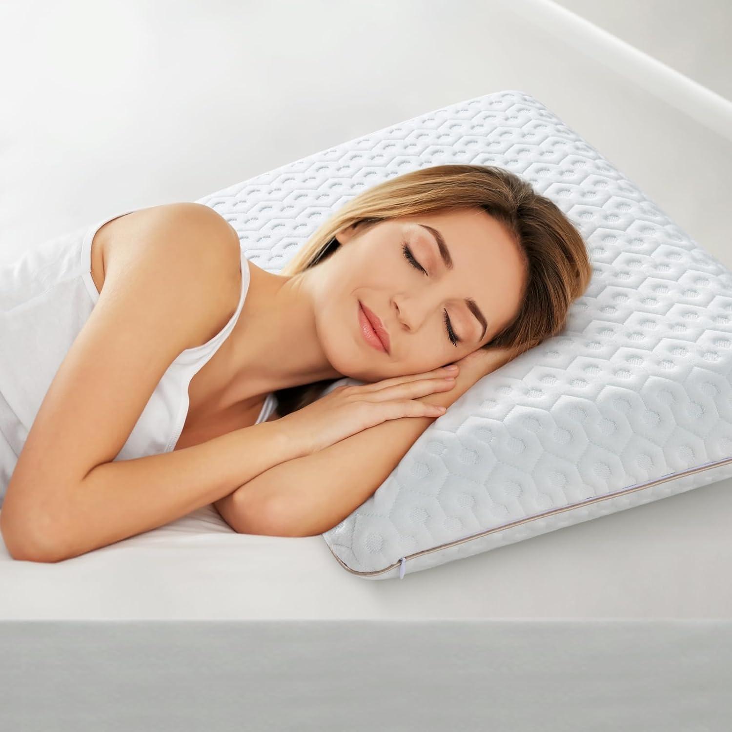 Orthopädisches Gel Memory Foam Kissen 40x60cm 13cm Höhe, Visco