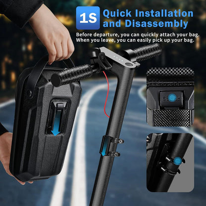Scooter Tasche wasserdichte Lenkertasche Elektroroller Schnellspanner