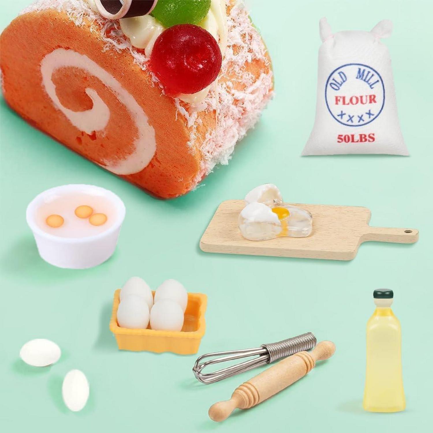 Miniatur Wichtel Zubehör 1/12 Weihnachten Küchen Set 9-teilig