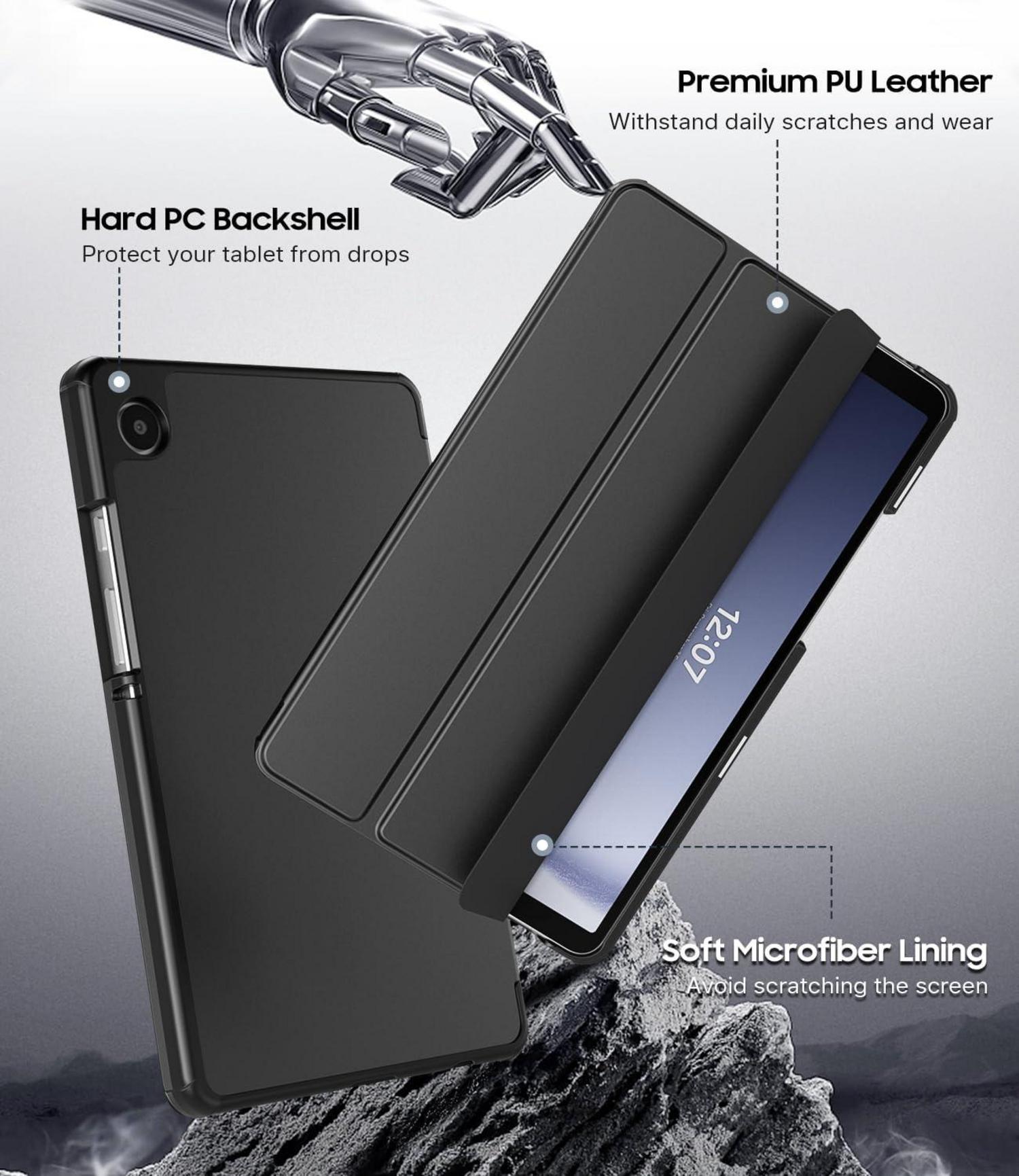 TiMOVO Samsung Galaxy Tab A9 8,7 Hülle 2023 Schwarz