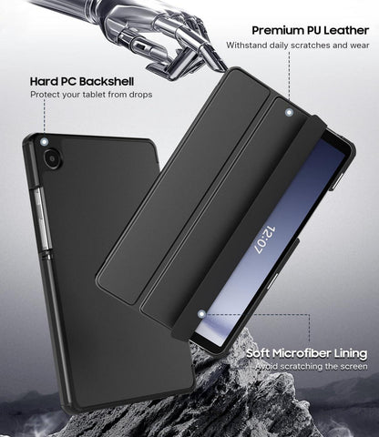 TiMOVO Samsung Galaxy Tab A9 8,7 Hülle 2023 Schwarz