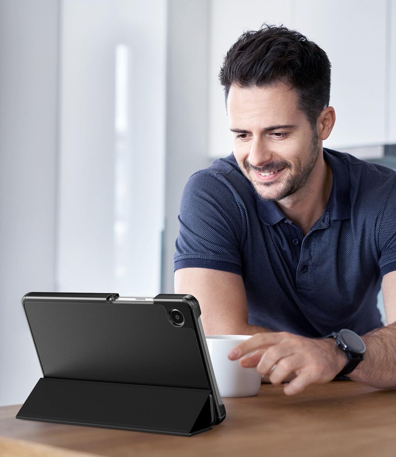TiMOVO Samsung Galaxy Tab A9 8,7 Hülle 2023 Schwarz
