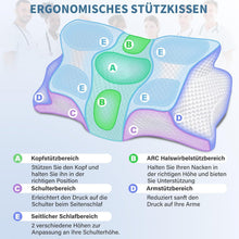 SAHEYER Memory Foam Nackenkissen mit Eisseide