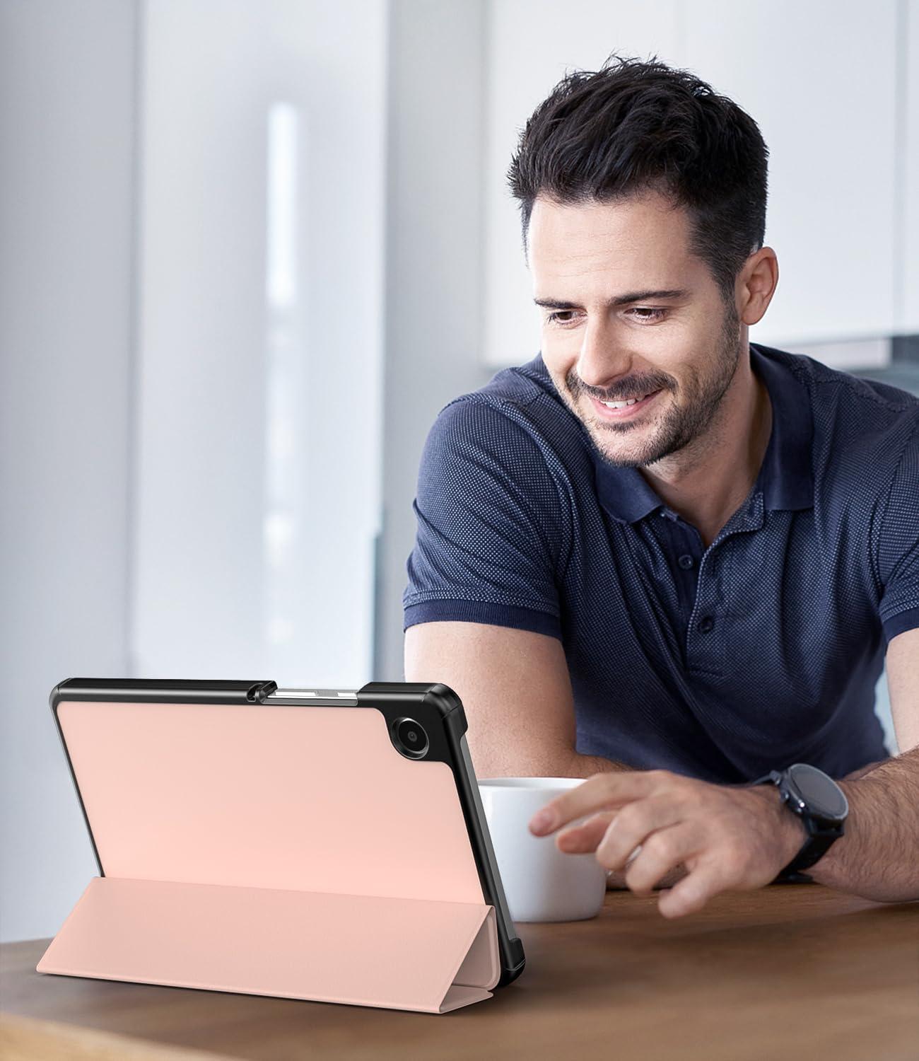 TiMOVO Samsung Galaxy Tab A9 8,7 Zoll 2023 Hülle Rosa