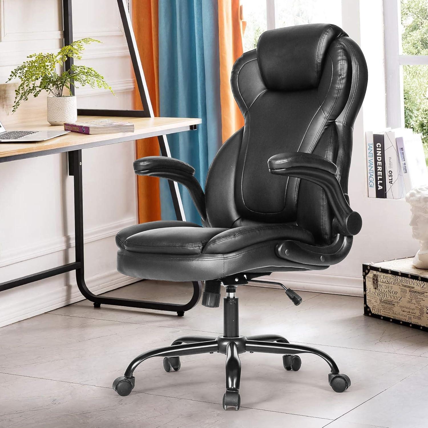 Fantasylab Chefsessel Hochbelastbarer Bürostuhl Blau Ergonomisch