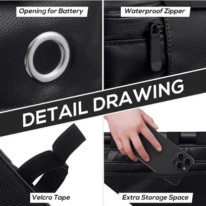 Fireproof Elektro-Roller Batterie Hanging Bag, Ebike Battery Tasche