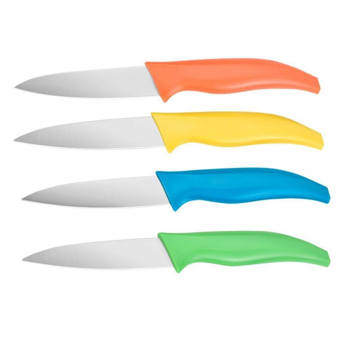 4-tlg. Küchenmesser Set | Obst, Gemüse & Schälmesser | Multicolor
