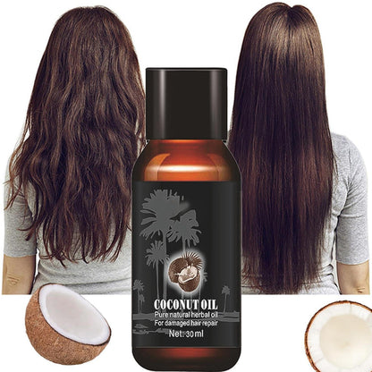 Kokos Haaröl 30ml Feuchtigkeit Glanz