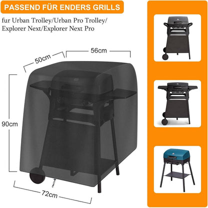 Gasgrill Abdeckhaube für Enders URBAN PRO Trolley