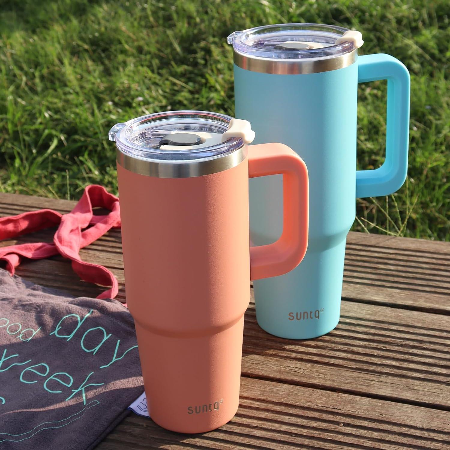 40oz Tumbler mit Griff, Vakuum Isolierte