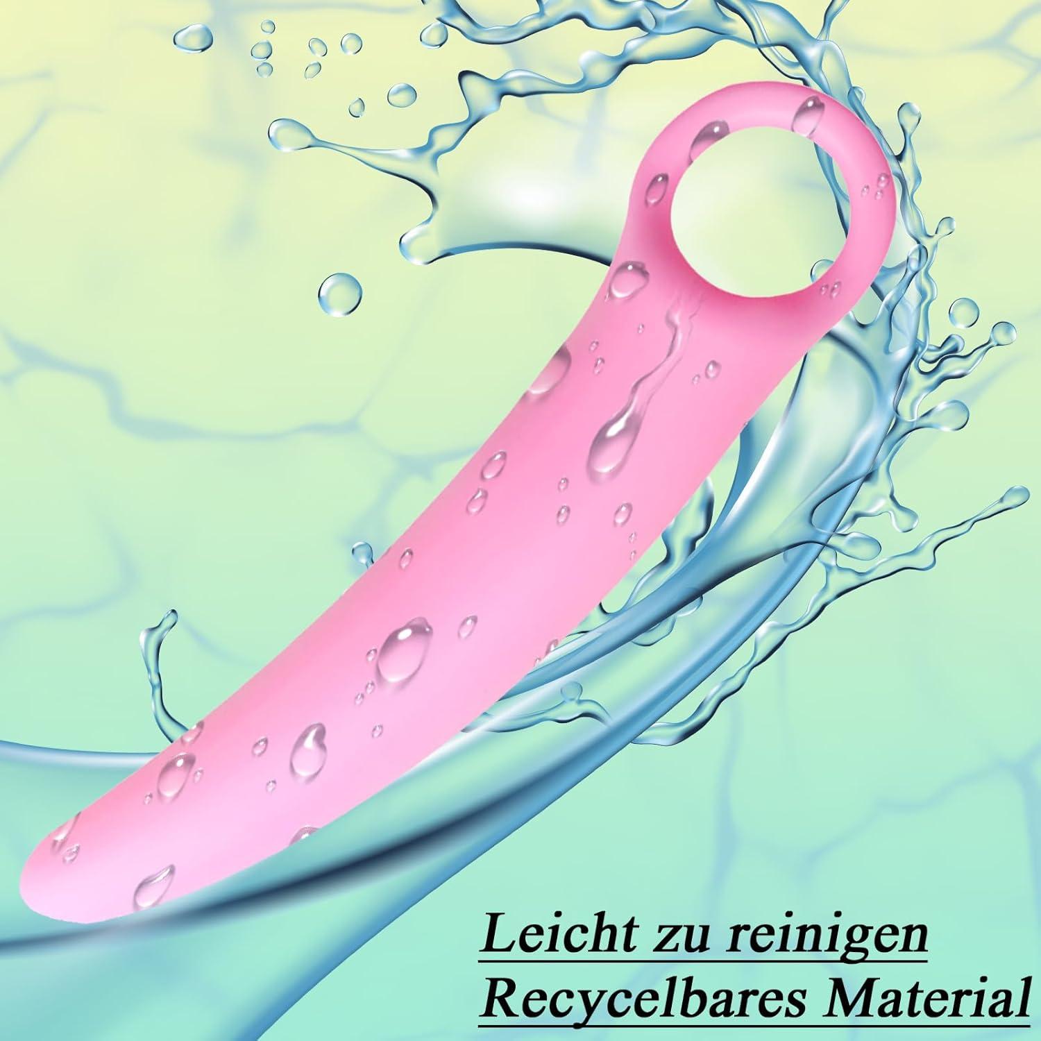 5er Silikon Dilator Set Anal Vagina Trainer Dilatoren Buttplug