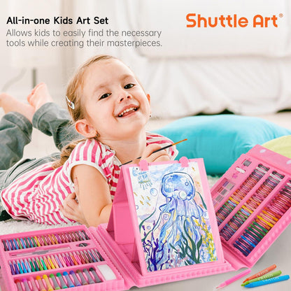 Malset Kinder: Shuttle Art Malkoffer 335-teiliges Malset für