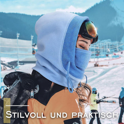 Warme Fleece Sturmhaube – Winddicht & Verstellbar für Ski, Motorrad & Alltag